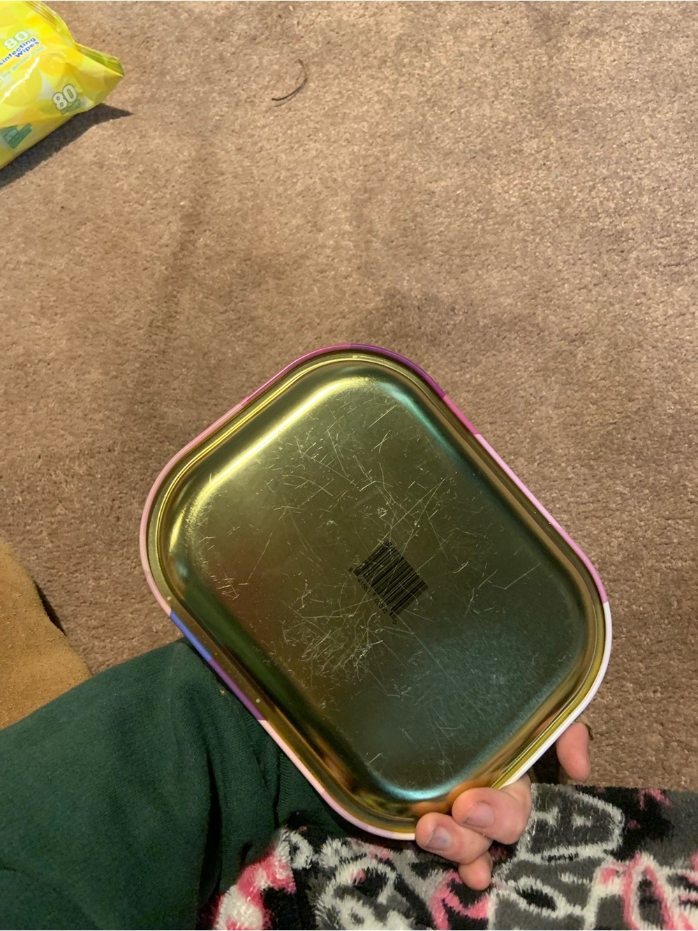 Geometric Multicolor Elephant Tray - Picture 3 of 5